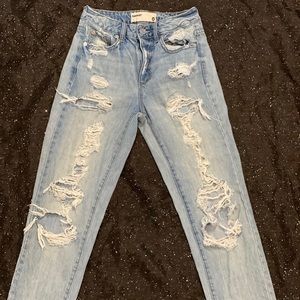 Garage Clothing Ripped Mom Jeans